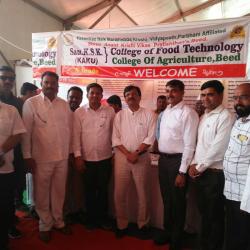Hon. Sanjay Raut (M.P. Shivsena) visited out food product Stall at Nashik.2019