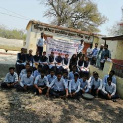 All NSS Volunteer at village timba T.q. Dist.Beed.