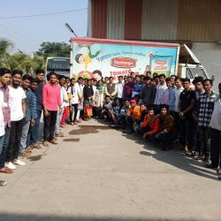 3rd year student's industrial visit at  Ravi Masale Aurangabad