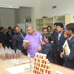 Dr. Sawte Sir ADP of Food Technology College VNMKV Parbhani Visited in FPT Department During Inspection