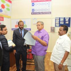 Dr. Sawate A.R.(ADP CFT Parbhani) Visited Training & Placement Cell During Inspection Feb 2020