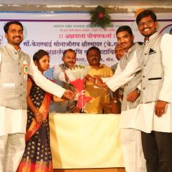 Felicitation of Annual gathering organizing committee member's