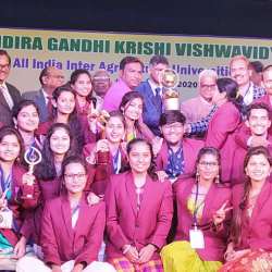 Our College Student's participated in ICAR, Youth Festival & got runner up Championship in 2019